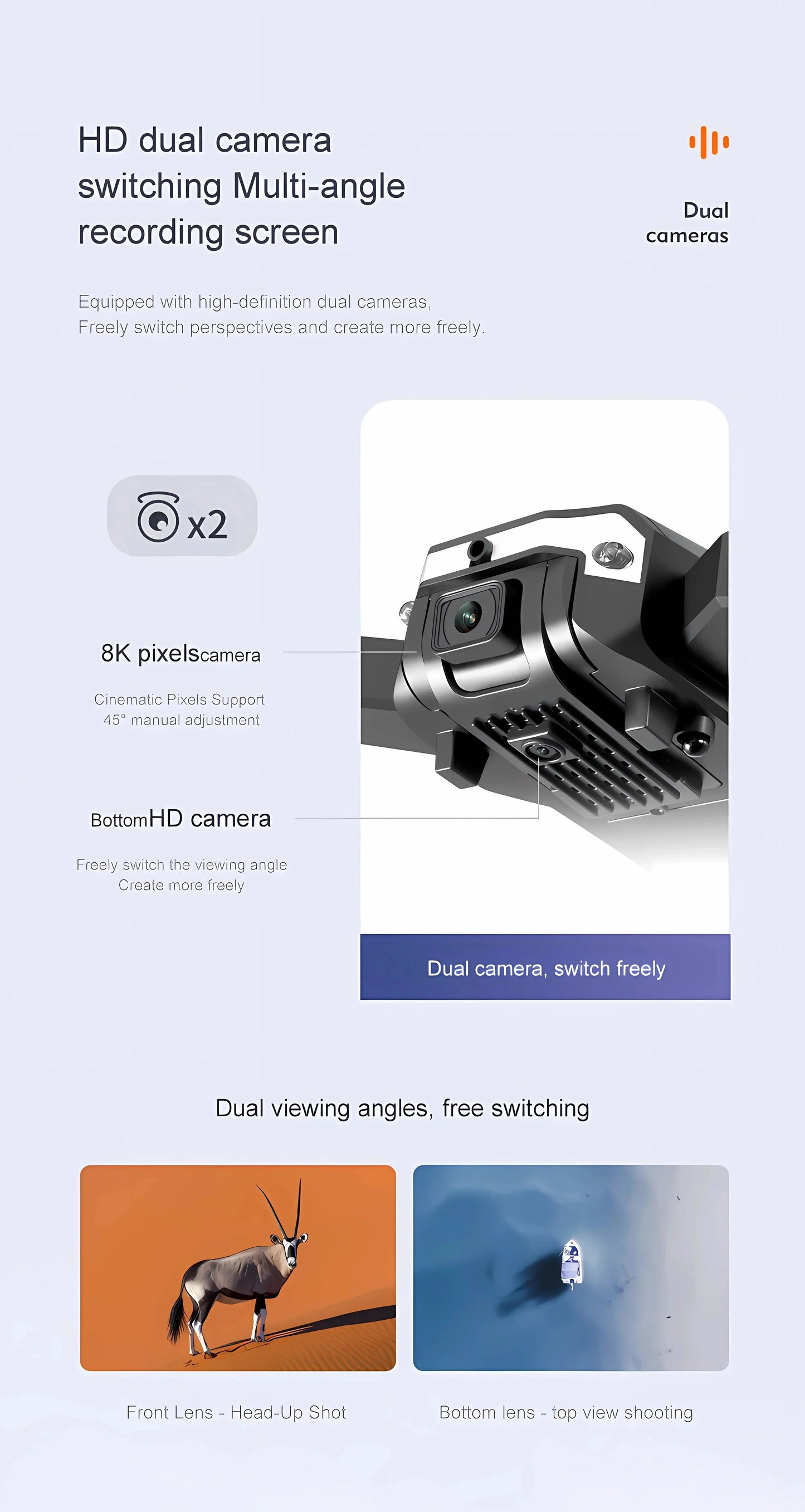 G6 Pro 4K HD Camera Drone | Foldable GPS FPV Quadcopter with Obstacle Avoidance