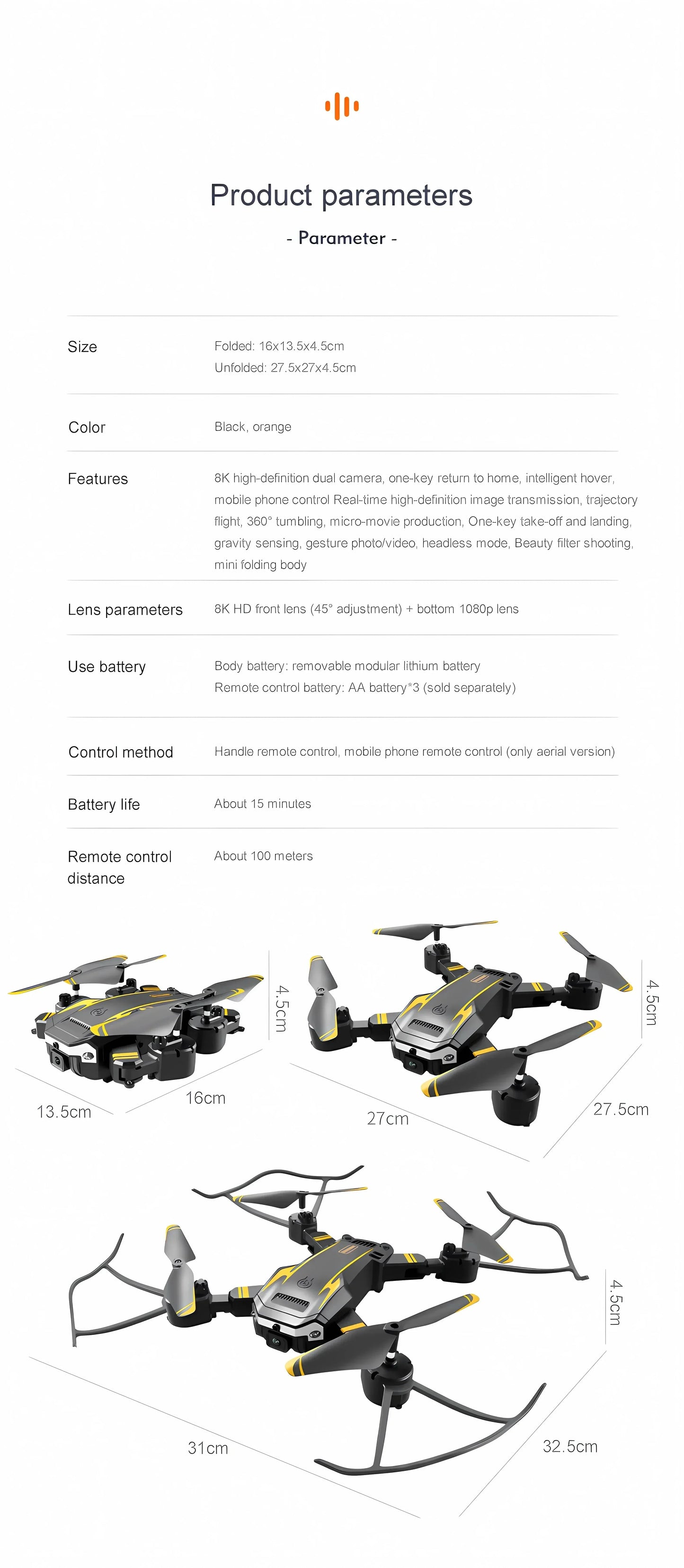 G6 Pro 4K HD Camera Drone | Foldable GPS FPV Quadcopter with Obstacle Avoidance